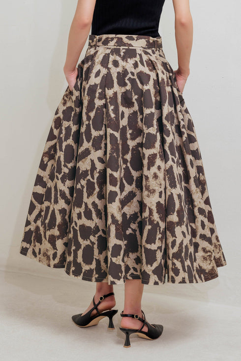 leo-lover-woven-full-midi-skirt Flying Tomato-Sophia's Style-2